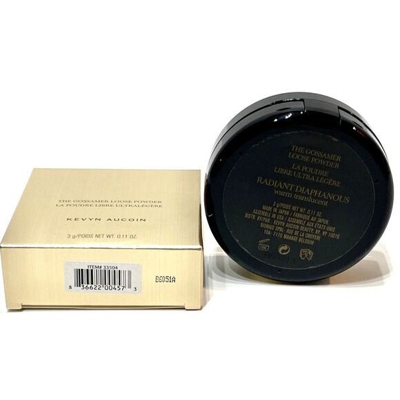 Kevyn Aucoin  NWTIB - The Gossamer Loose Powder/Radiant Diaphanous  Full Size - Picture 12 of 12